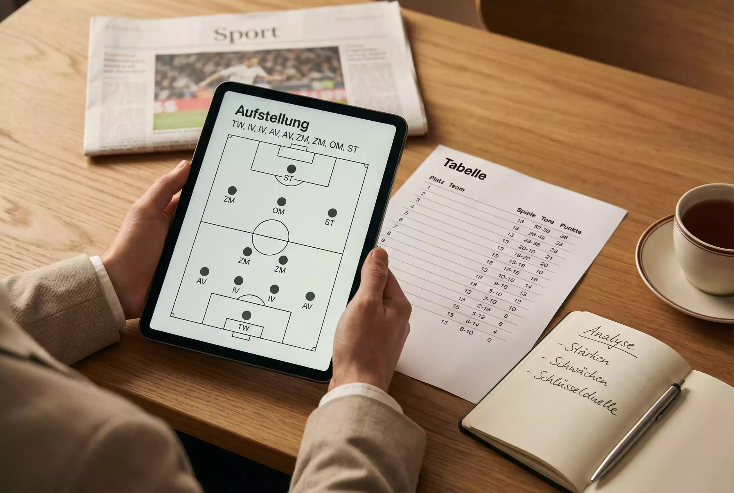 Fußball Analyse und Strategie mit Datenauswertung für Wetten