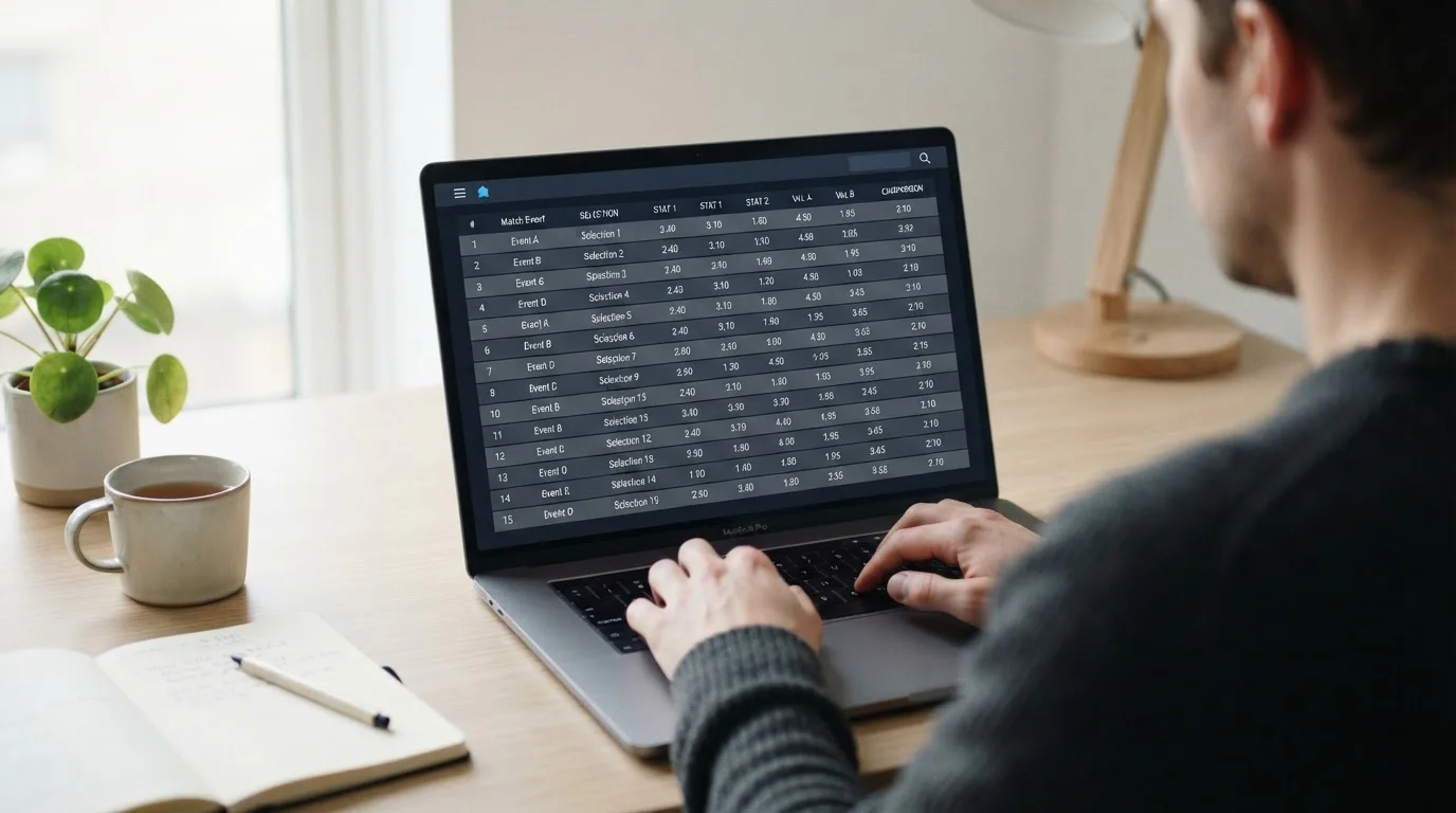 Vergleich von Wettanbieter-Interfaces mit Lucky-15-Systemwetten