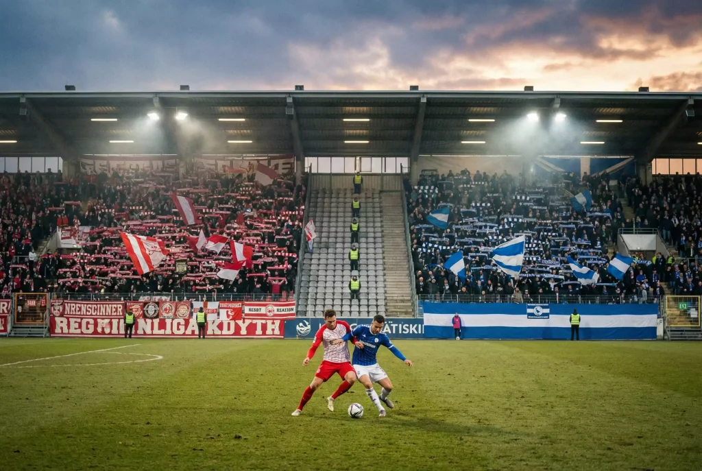 Derbys Regionalliga – emotionsgeladene Atmosphäre bei einem Lokalderby