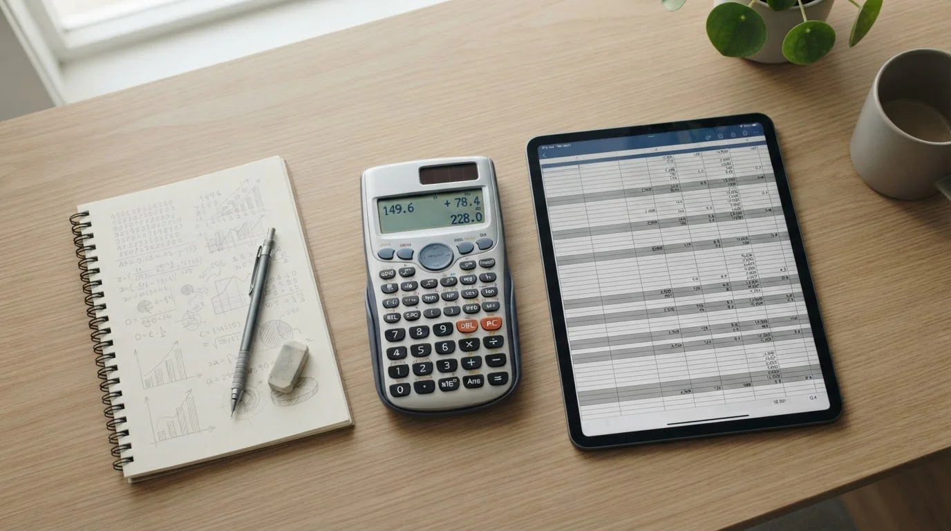 Mathematische Berechnung einer Lucky-15-Wette mit digitalem Rechner