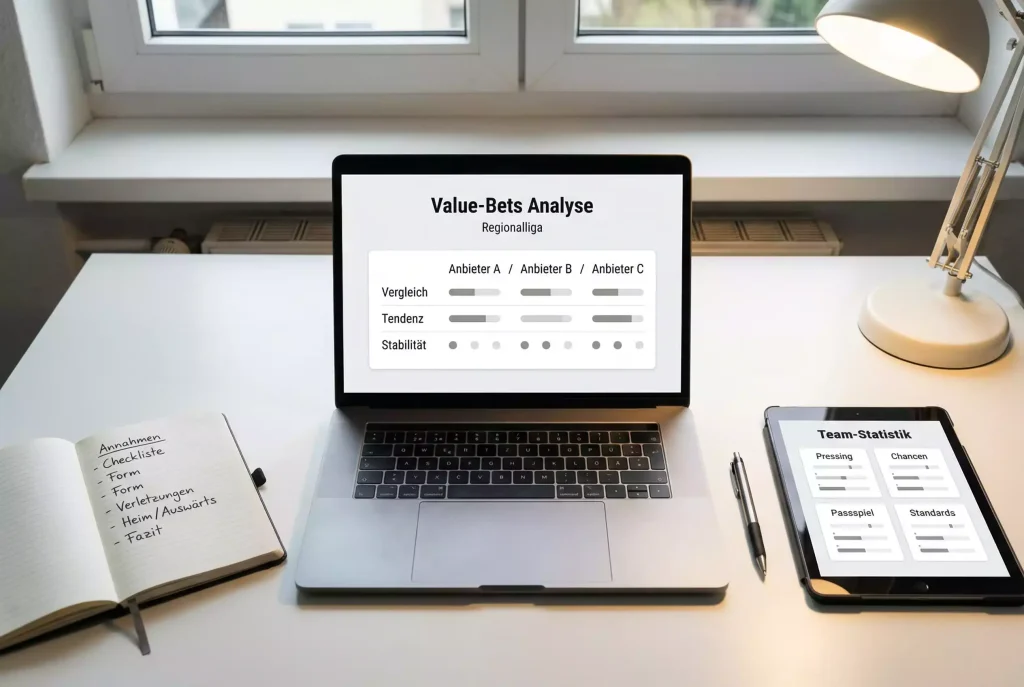 Value Bets Regionalliga – Quotenanalyse und Wahrscheinlichkeitsberechnung