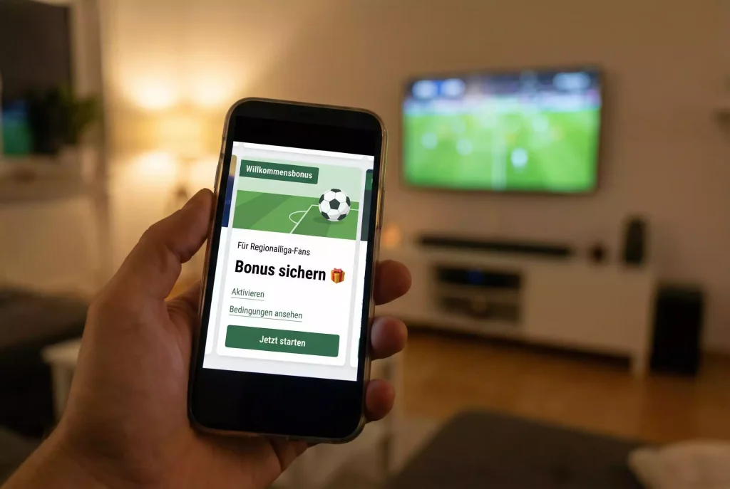 Wettboni Regionalliga – Bonusangebot für Sportwetten auf Fußball