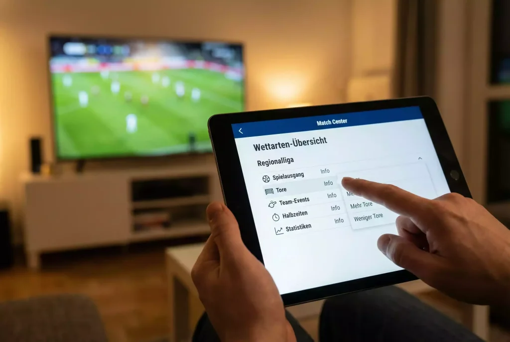 Wettmärkte Regionalliga – verschiedene Wettoptionen für Fußballspiele